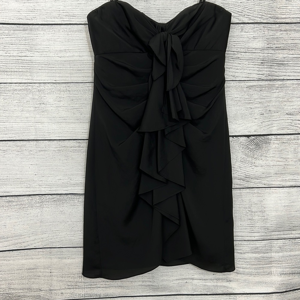 BCBG Strapless Little Black Dress